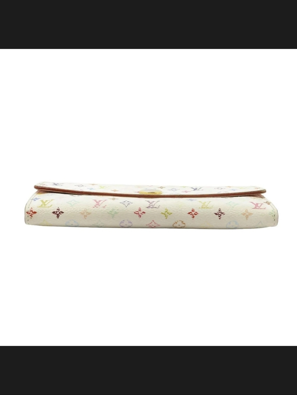 Y2K Louis Vuitton White Murakami Sarah Wallet Pink Interior - Authenticated! - Picture 4 of 14